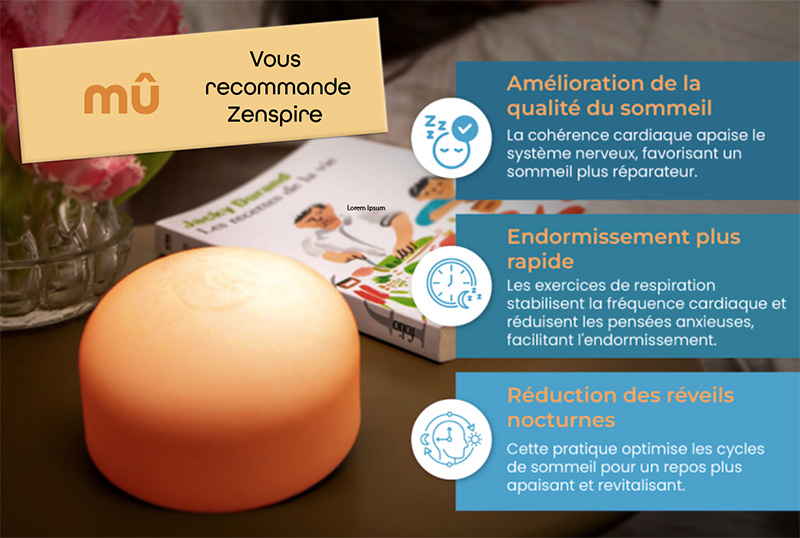 RECOMMANDATION DISPOSITIF ZENSPIRE PAR ESTELLE DESLAGE